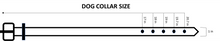 Load image into Gallery viewer, Large dog collar neck size range
